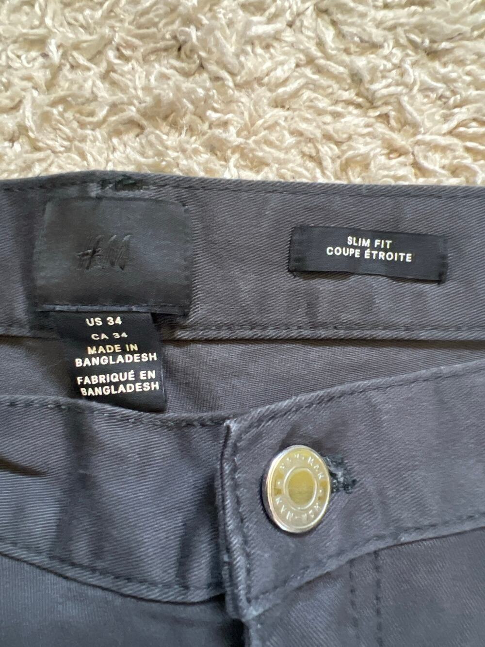 H&M Men's 3-Pair Pants Bundle